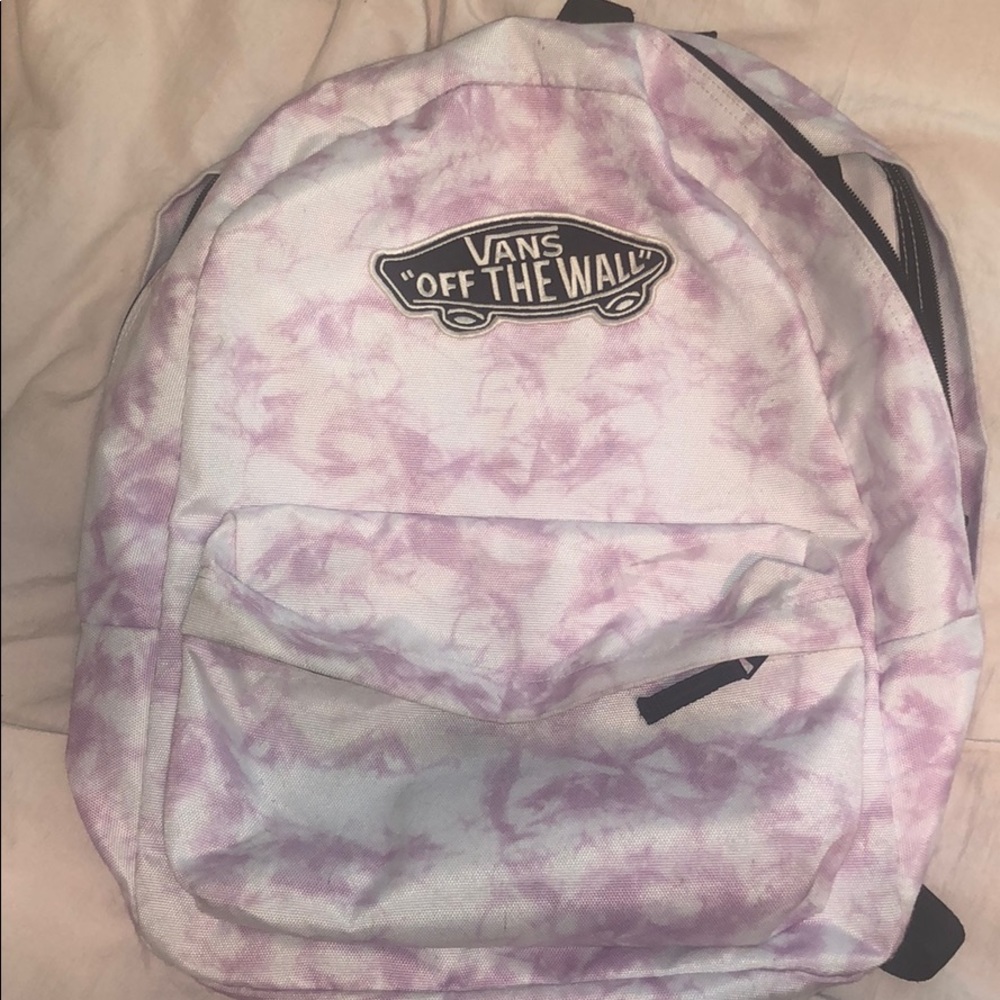Tie die vans back pack